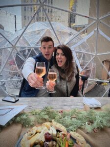 Travel Blog Champagne Toast Travelers