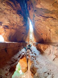 Soldiers Pass Cave Split Hike Sedona