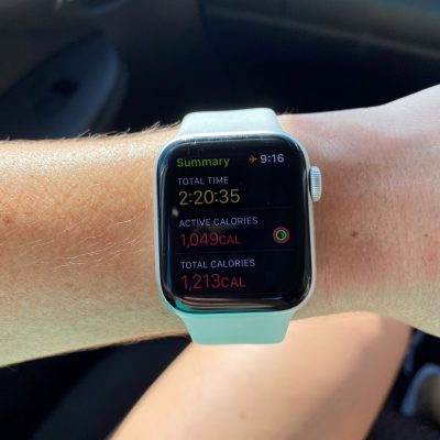 Table Mountain Hike Apple Watch Stats